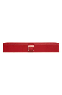 WOLF Palermo Safe Deposit Jewelry Box in Red at Nordstrom