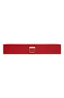 WOLF Palermo Safe Deposit Jewelry Box in Red at Nordstrom