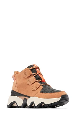 SOREL Kinetic Impact Caribou Waterproof Boot Tawny Buff/Black at Nordstrom,