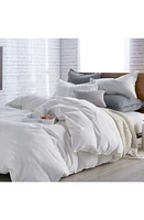 DKNY Pure PURE Comfy Platinum Duvet Cover in White at Nordstrom