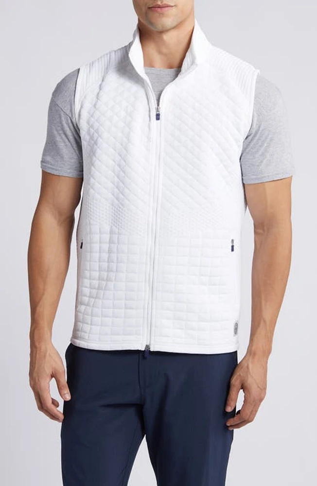 Peter Millar Orion Quilted Performance Vest at Nordstrom,