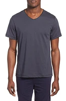 Daniel Buchler Peruvian Pima Cotton V-Neck T-Shirt Ink at Nordstrom,