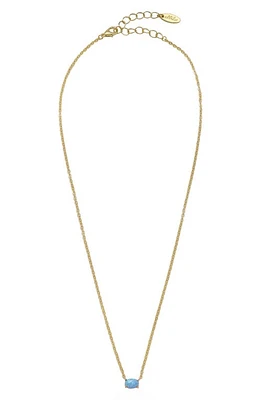 Ettika Blue Opal Pendant Necklace in Gold at Nordstrom