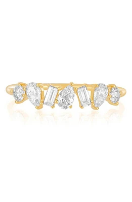 EF Collection Multifaceted Diamond Ring in 14K Yg at Nordstrom