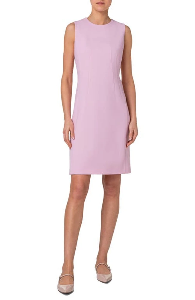 Akris Wool Double Face Crepe Sheath Dress Lotus at Nordstrom,