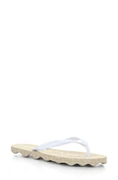 Asportuguesas by Fly London Base Flip Flop in 000 Natural/White Rubber at Nordstrom, Size 35