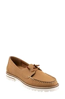 Trotters Farah Boat Shoe Tan Nubuck at Nordstrom,