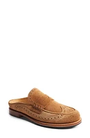 The Office of Angela Scott Ms. Emma Wingtip Mule Cognac Suede at Nordstrom,