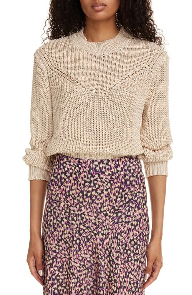 Isabel Marant Yandra Rib Sweater Ecru at Nordstrom, Us