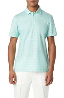 Bugatchi Victor OoohCotton Palm Print Polo at Nordstrom,