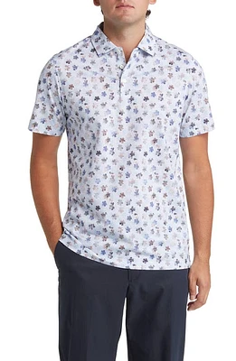 Bugatchi Victor OoohCotton Print Polo at Nordstrom,