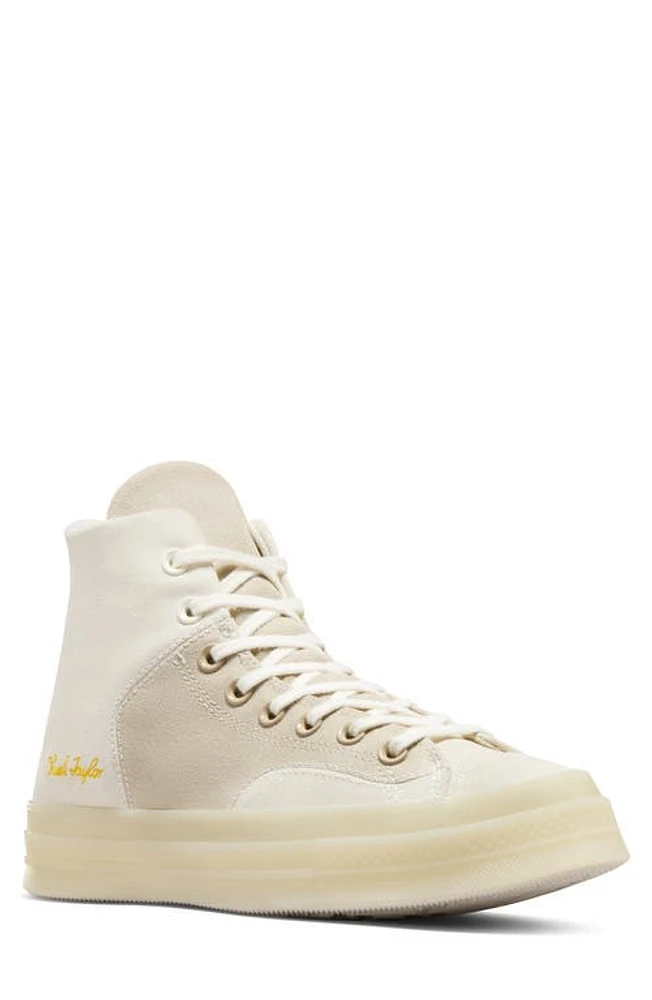 Converse Chuck 70 Marquis High Top Sneaker Beach Stone/Egret/Egret at