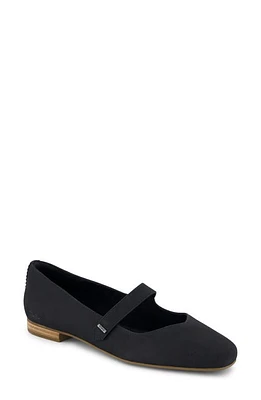 TOMS Bianca Mary Jane Flat Black at Nordstrom