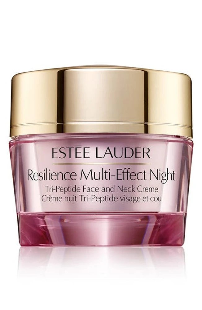 Estée Lauder Resilience Multi-Effect Night Tri-Peptide Face and Neck Moisturizer Cream at Nordstrom