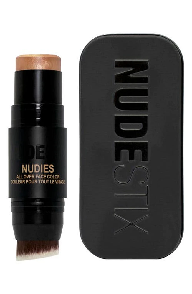 NUDESTIX Nudies Glow Bronzer & Highlighter Stick in Hey Honey at Nordstrom