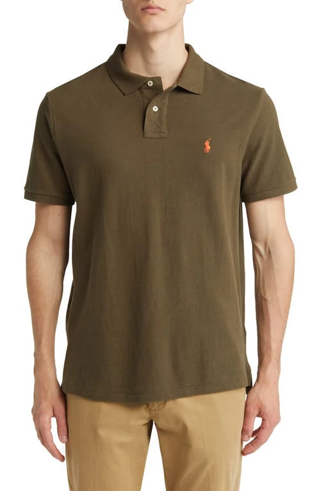 Polo Ralph Lauren Cotton Piqué Canopy Olive at Nordstrom,