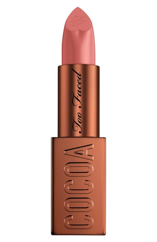 Too Faced Cocoa Bold Lipstick in Milkshake at Nordstrom