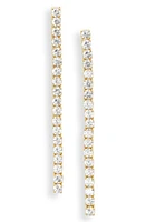 SHYMI Cubic Zirconia Drop Earrings in Gold at Nordstrom