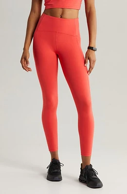 zella Studio Luxe High Waist Pocket 7/8 Leggings at Nordstrom,