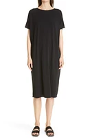 Lafayette 148 New York Avery Jersey Dress Black at Nordstrom,