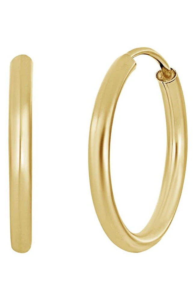 Bony Levy 14K Gold Infinity Hoop Earrings in 14K Yellow Gold at Nordstrom