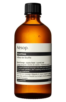 Aesop Breathless Botanical Massage Oil in None at Nordstrom