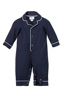 Petite Plume One-Piece Pajamas Navy at Nordstrom,