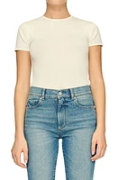 DL1961 Instasculpt Knit Tee Cream (Knit) at Nordstrom,