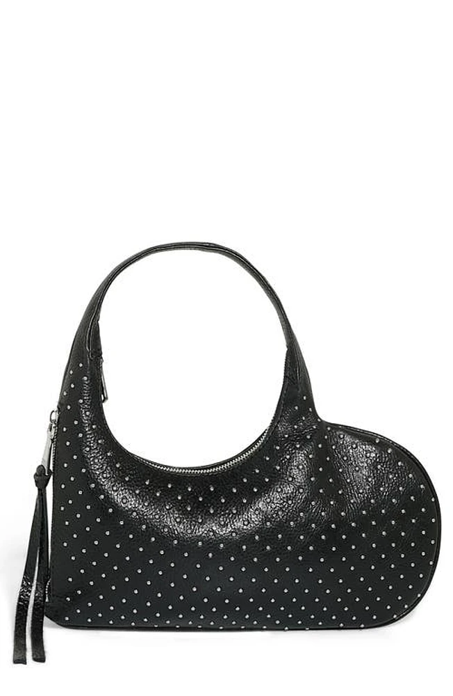 Aimee Kestenberg Heart on My Sleeve Top Handle Bag in Black Micro Studs at Nordstrom