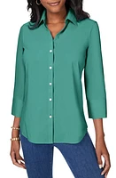 Foxcroft Mary Button-Up Blouse at Nordstrom,