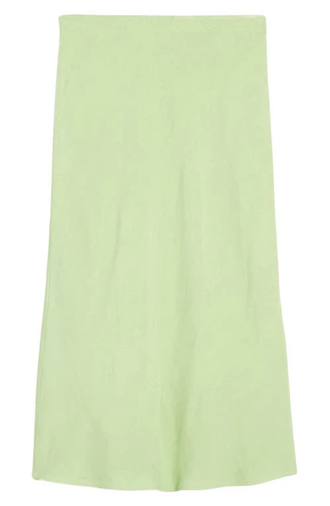 Madewell The Layton Midi Slip Skirt Seedling at Nordstrom,