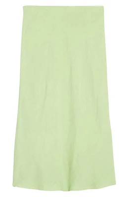 Madewell The Layton Midi Slip Skirt Seedling at Nordstrom,