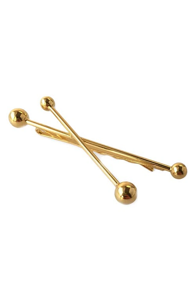 LELET NY Dash Dot Bobby Pin in Gold at Nordstrom