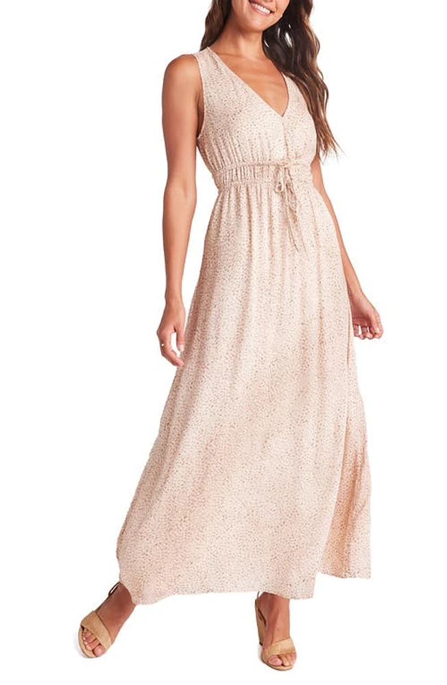 Bella Dahl Sleeveless Print Maxi Sundress Salvador Sand at Nordstrom,