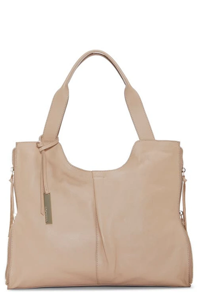 Vince Camuto Corla Leather Tote in Rose at Nordstrom