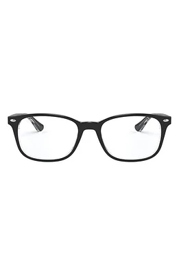 Ray-Ban 53mm Optical Glasses in Black at Nordstrom