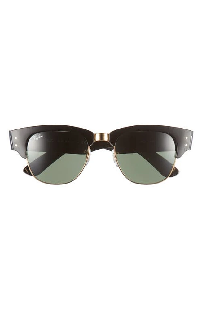 Ray-Ban Mega Clubmaster 53mm Square Sunglasses in Black at Nordstrom