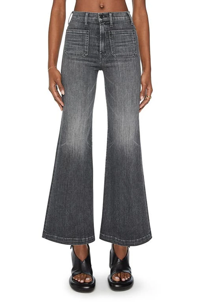 MOTHER The Hustler Roller Ankle Flare Leg Jeans in Save Your Soul at Nordstrom, Size 31