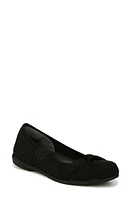 BZees Kissed Knit Ballet Flat Black at Nordstrom,