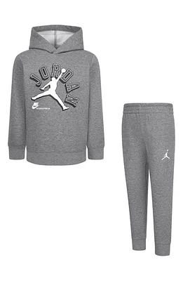 Jordan Kids' Jumpman Hoodie & Joggers Set in Carbon Heather at Nordstrom