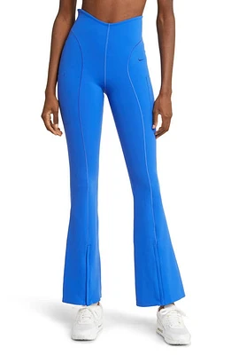 Nike Dri-FIT Flare Leggings in Hyper Royal at Nordstrom, Size Large