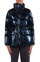 Moncler Herault Quilted Down Jacket Blue Navy at Nordstrom,