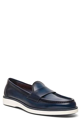 Santoni Detroit Loafer Blue at Nordstrom,