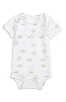 Coco Moon Aloha Bodysuit Multi White at Nordstrom,