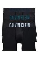 Calvin Klein 3-Pack Boxer Briefs Blue at Nordstrom,