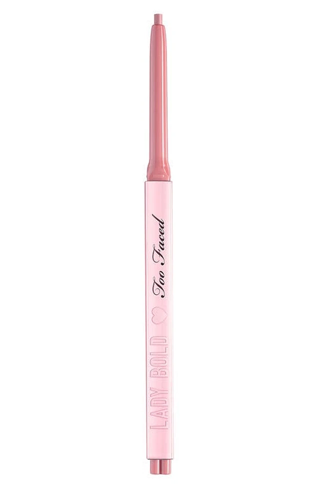 Too Faced Lady Bold Lip Liner in Lead The Way at Nordstrom