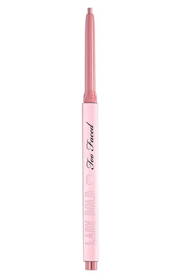 Too Faced Lady Bold Lip Liner in Lead The Way at Nordstrom