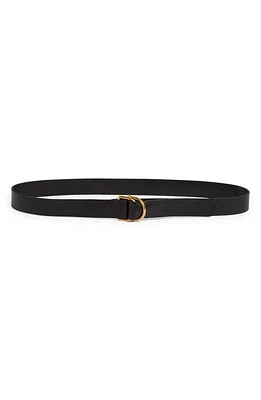 The Row D-Ring Belt in Black Ang at Nordstrom