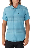 O'Neill Seafaring Stripes Short Sleeve Button-Up Shirt at Nordstrom,