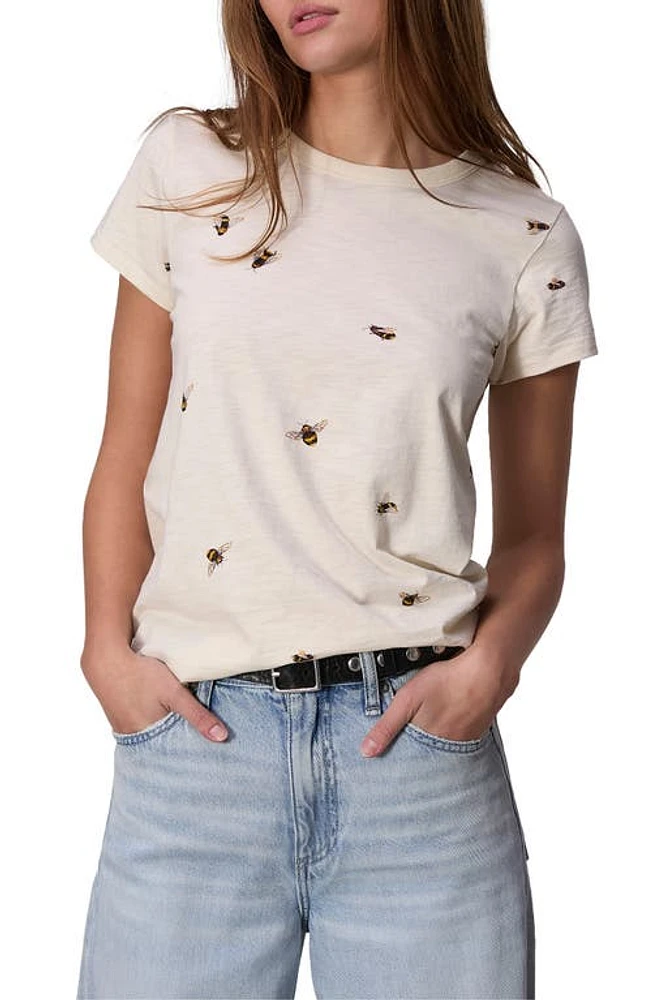 rag & bone Allover Bumblebee T-Shirt Ivory Multi at Nordstrom,